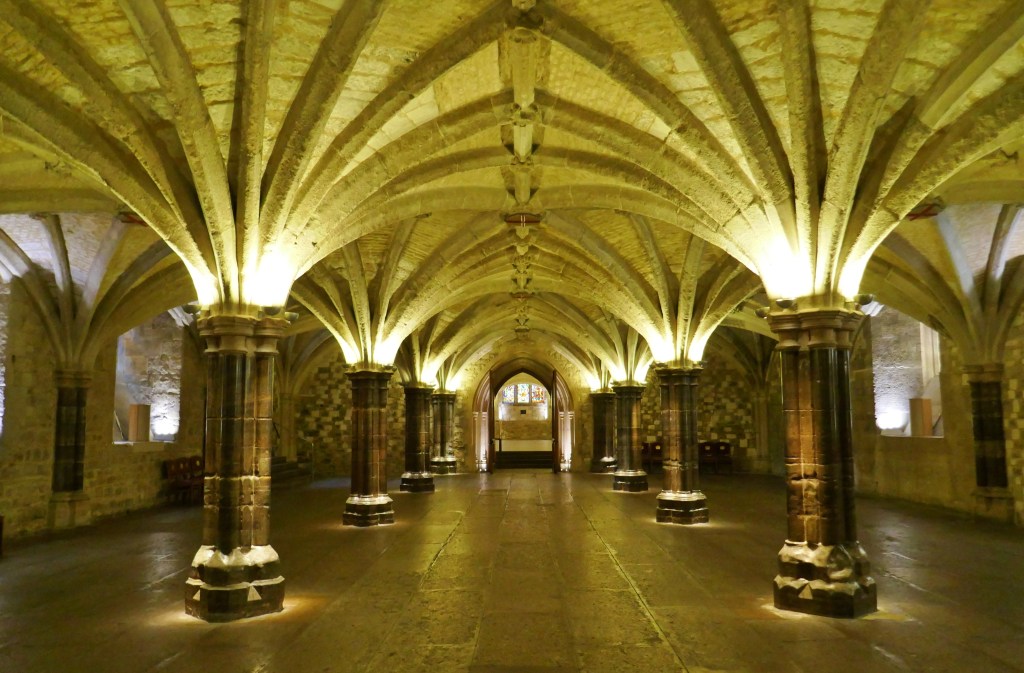 36: The simply gorgeous Guildhall&nbsp;crypts