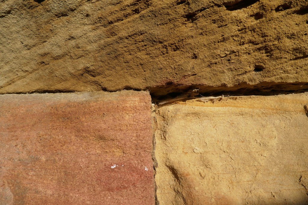 55: The sandstones of the 1840 Limehouse&nbsp;viaduct.